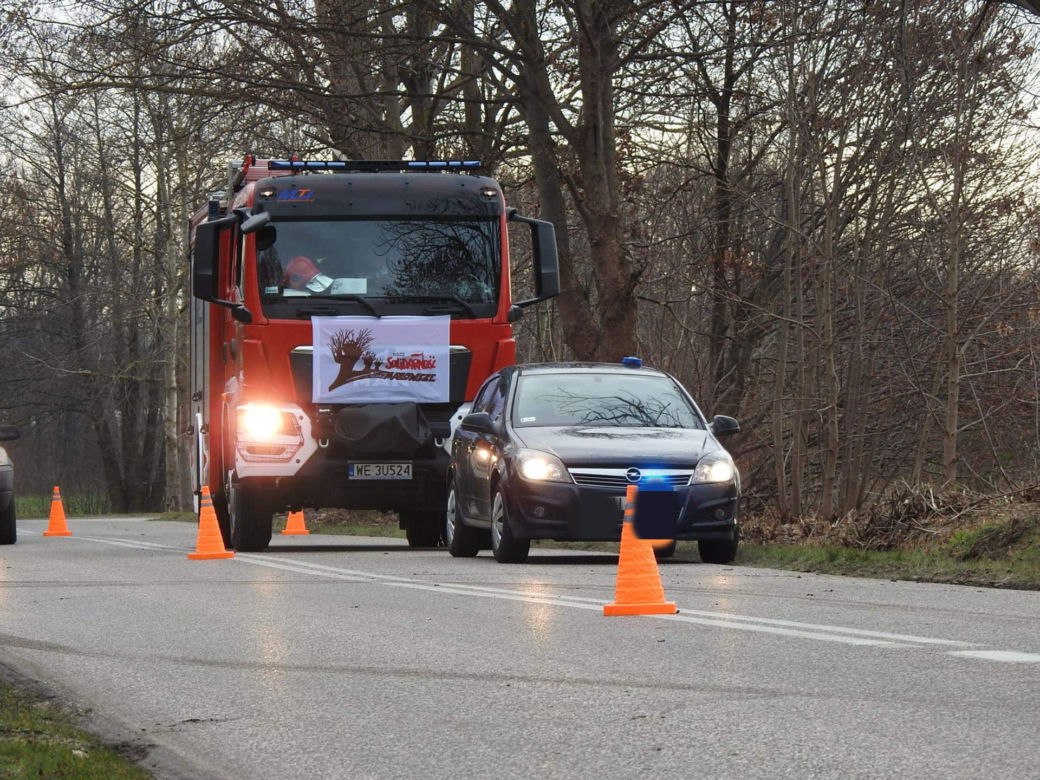 Atak nożownika pod Mińskiem Mazowieckim! Polała się krew, policja zatrzymała jedną osobę