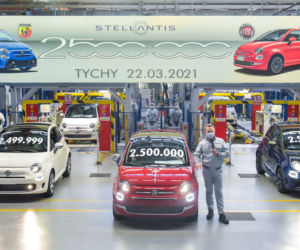 2,5 miliona Fiatów 500 z fabryki w Tychach