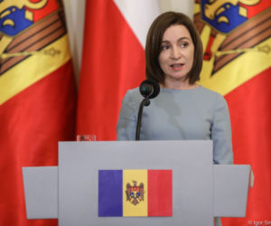 Prezydent Duda spotkał się z prezydent Mołdawii