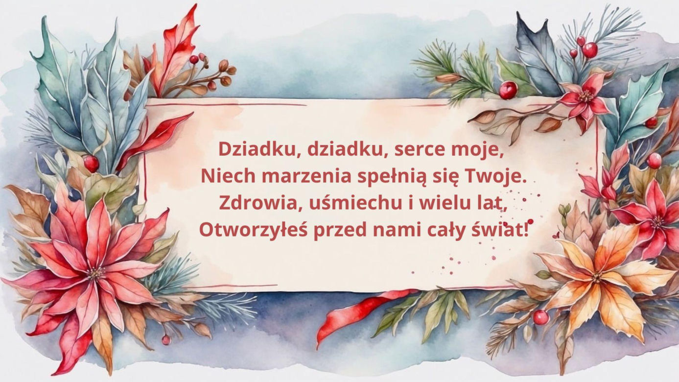 Dzień Dziadka 2025. Piękne wierszyki dla naszych seniorów 
