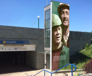 Bohaterowie Czterdziestolatka 'twarzami' Ursynowa! Powstaje mural z Maliniakiem i Karwowskim