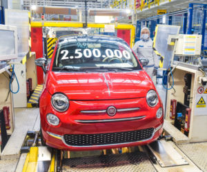 2,5 miliona Fiatów 500 z fabryki w Tychach