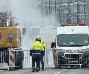 Pęknięta rura paraliżuje Wolę. Górczewska zamknięta na tydzień po awarii ciepłowniczej