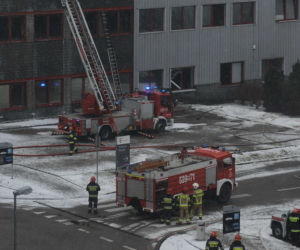 Warszawa Annopol: Pożar na Białołęce