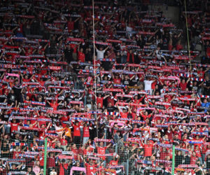 Wisła Kraków - Wrexham. Kibice