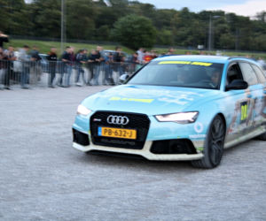 Gumball 3000 2017 w Warszawie pod Stadionem Narodowym