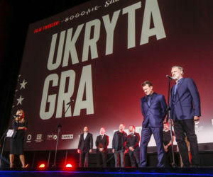 Agnieszka Woźniak-Starak na premierze filmu Ukryta gra