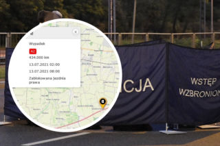 Śmiertelny wypadek na A2. Gigantyczne korki pod Warszawą