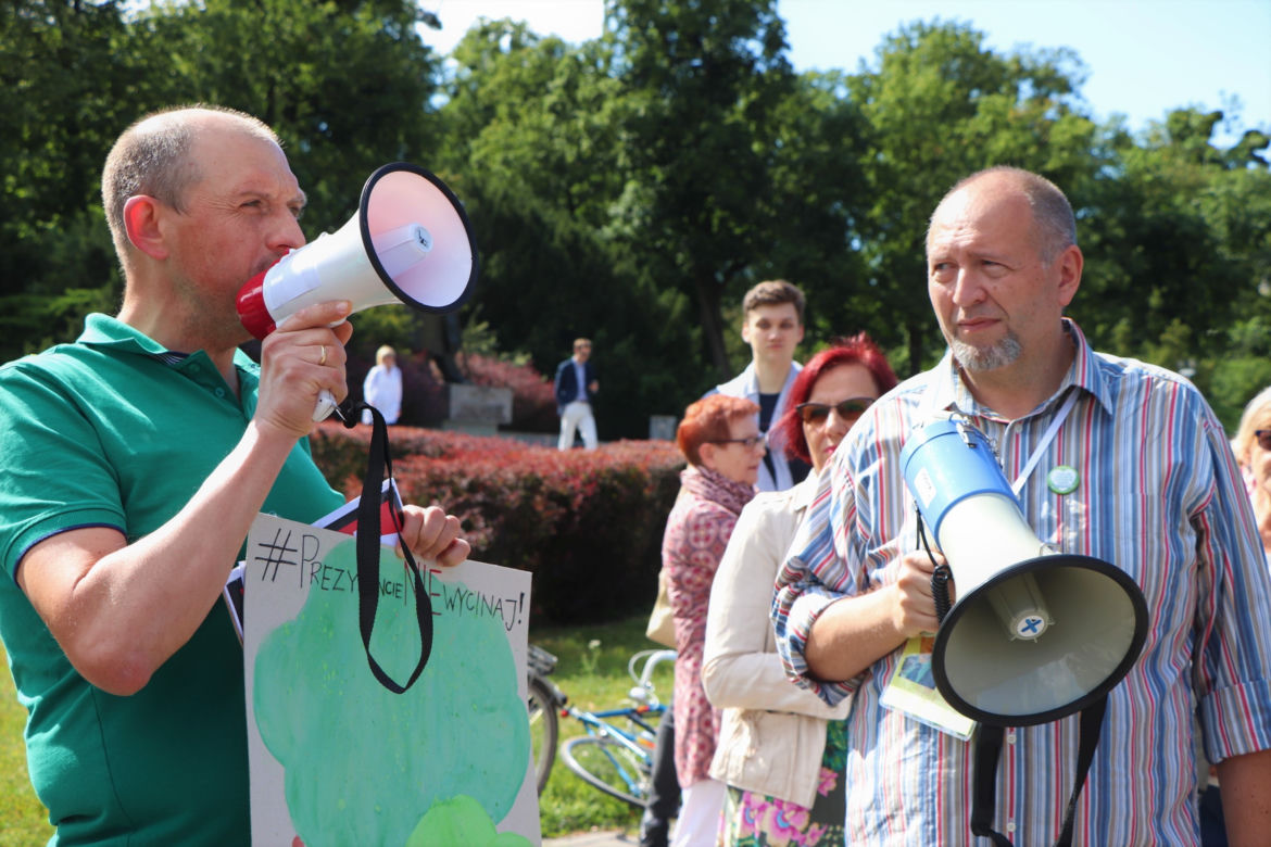 Wielki protest w Toruniu. Mieszkańcy mówią #stopBETONOZIE