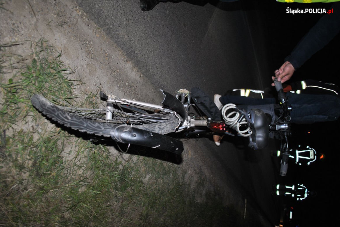 Będzin. Potrącona rowerzystka
