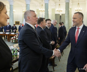 Politycy zjechali do Pałacu Prezydenckiego na Radę Bezpieczeństwa Narodowego