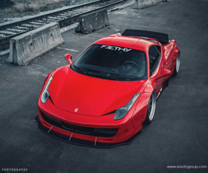 Ferrari 458 Italia po tuningu Liberty Walk Performance