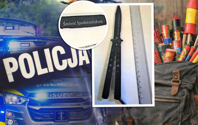 14-latek z Mokotowa miał nóż w szkole. Śmierć społeczniakom na ostrzu
