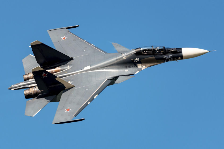 Rosyjski myśliwiec SU-30