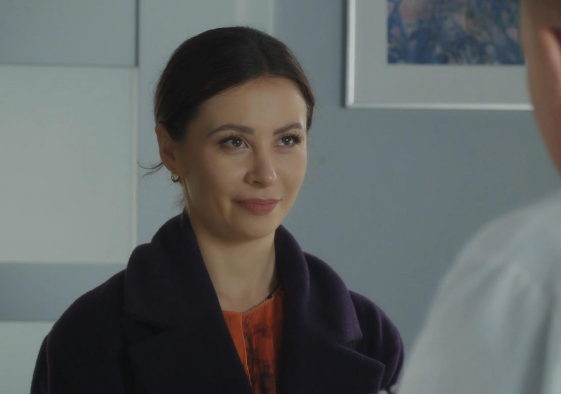 M jak miłość. Joanna (Dominika Sakowicz), Artur Rogowski (Robert Moskwa)