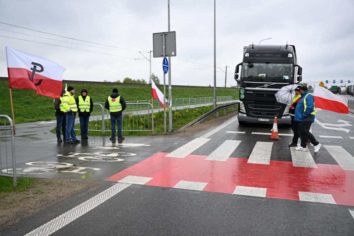 Kolejny protest rolników na Podkarpaciu