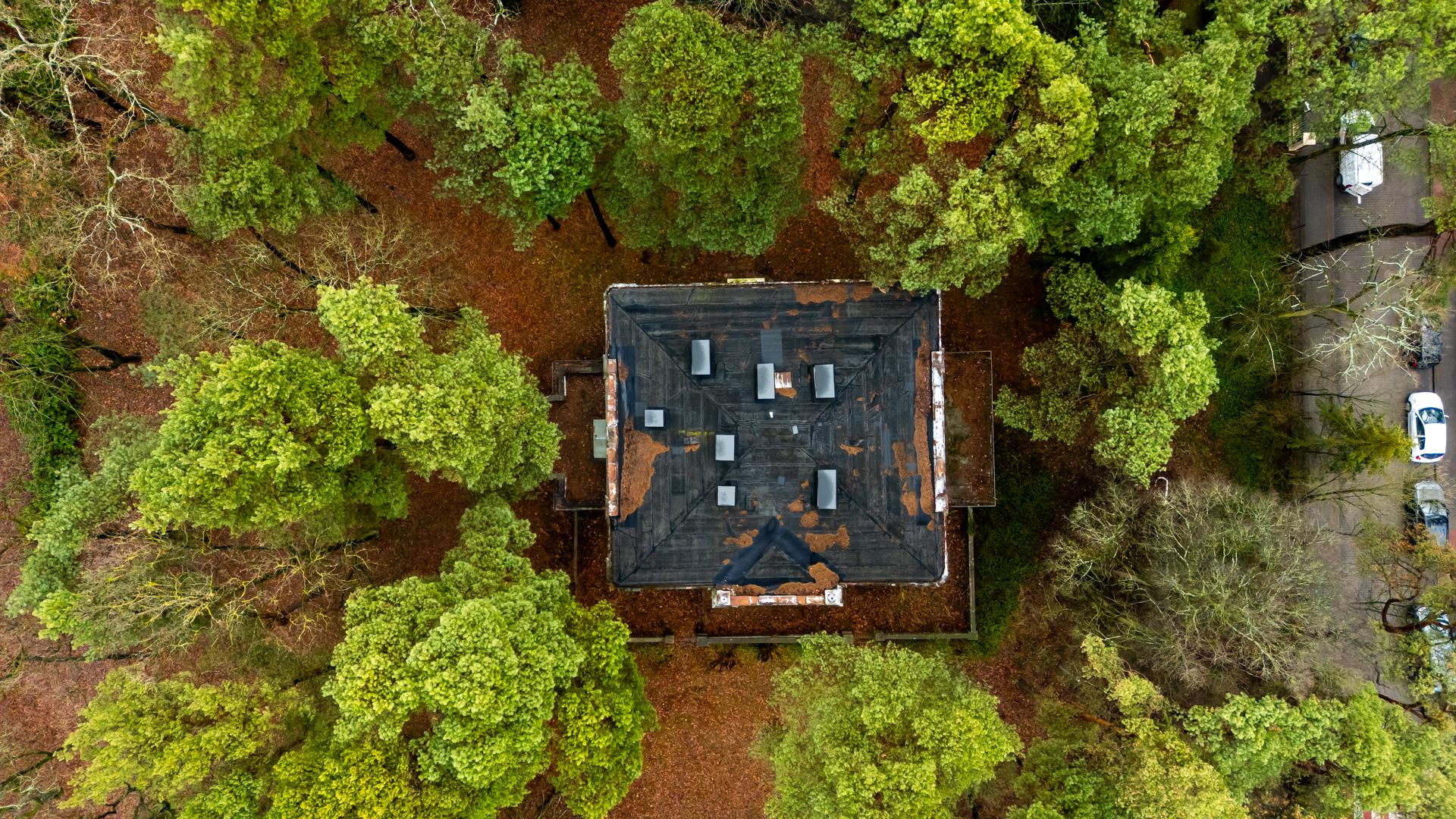 Opuszczona willa w Konstancinie