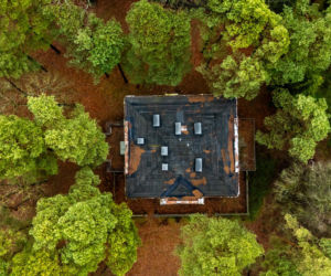 Opuszczona willa w Konstancinie