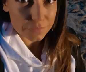 M jak miłość. Magda (Anna Mucha) na planie