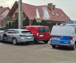 Wypadek u zbiegu ulic Miodowej i Smugowej