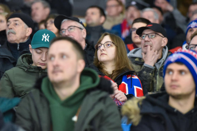 KH Energa Toruń - Unia Oświęcim 4:1, zdjęcia kibiców i zawodników z meczu nr 6