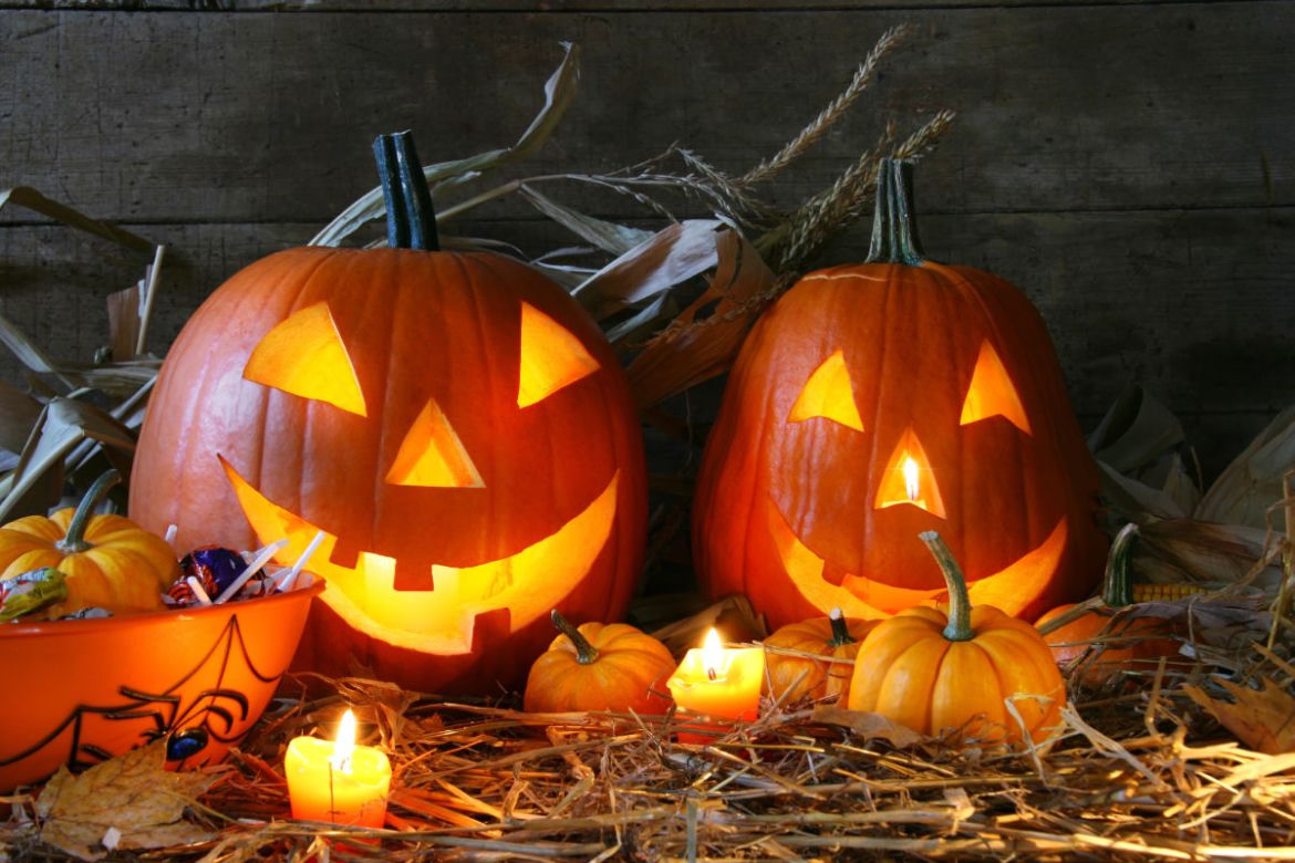 Dekoracje z dyni na Halloween