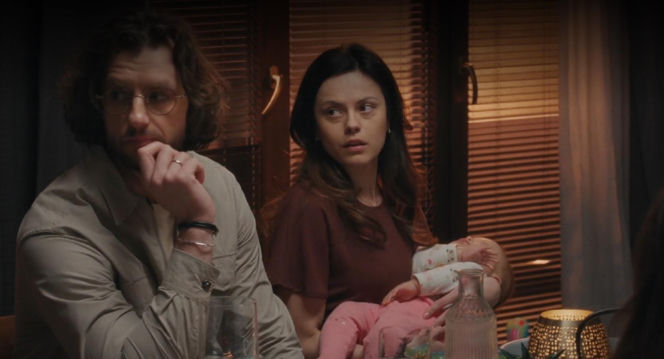 M jak miłość odc. 1929. Kasia (Paulina Lasota), Mariusz (Mateusz Mosiewicz)