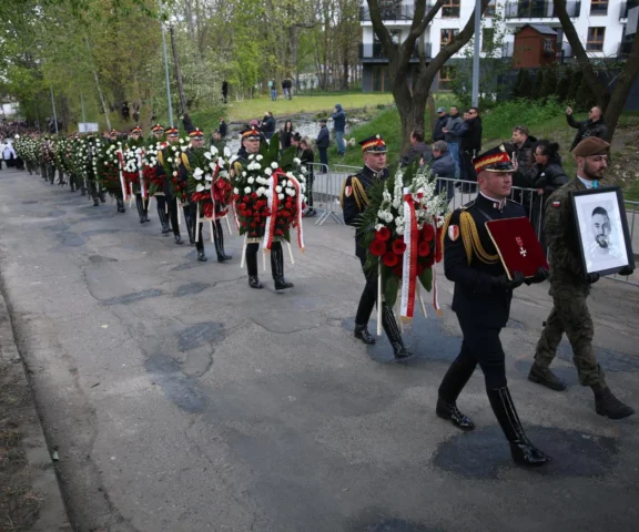 Ostatnia droga Łukasza Litewki pełna emocji i łez