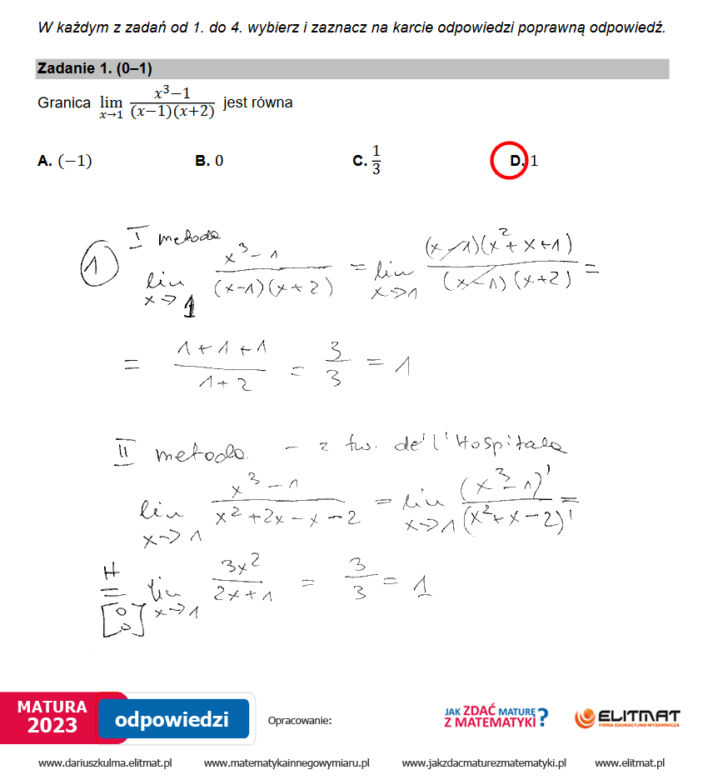 Matura 2023: matematyka rozszerzona. Arkusze CKE i odpowiedzi [Formuła 2015]