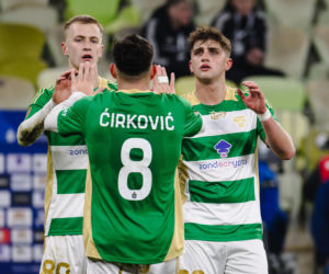 Lechia Gdańsk - Jagiellonia Białystok: Zdjęcia kibiców i zawodników z meczu 24. kolejki PKO BP Ekstraklasy