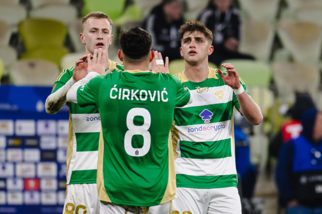 Lechia Gdańsk - Jagiellonia Białystok: Zdjęcia kibiców i zawodników z meczu 24. kolejki PKO BP Ekstraklasy