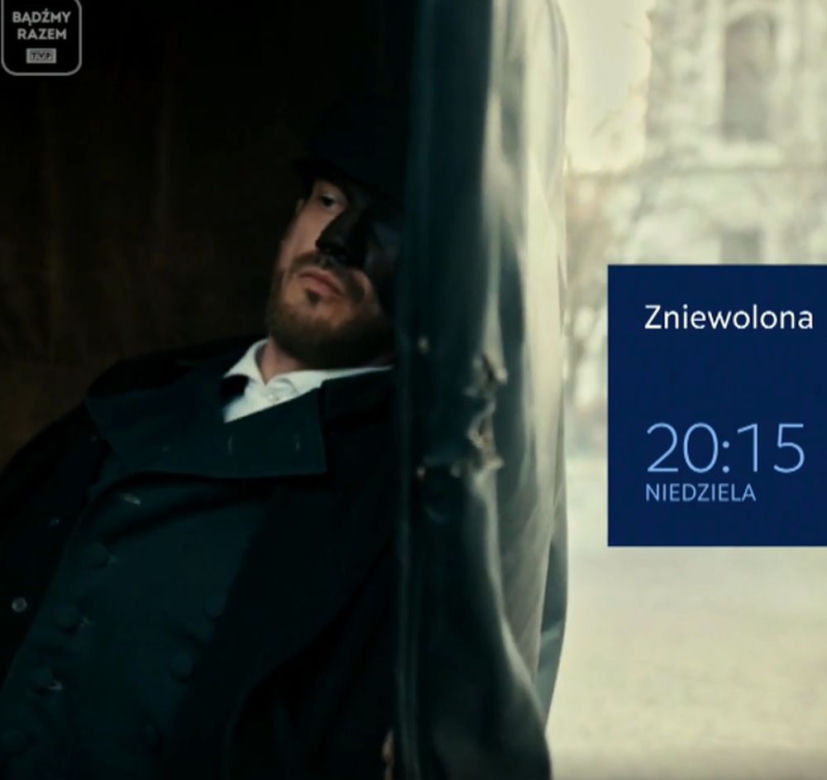 Zniewolona 3 odcinek 15 (odc. 63). książę Jabłoniewski, dawniej porucznik Stiepan Gnatkiewicz (Siergiej Strelnikov)