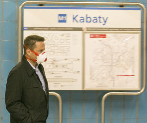 Tak Trzaskowski jechał do pracy