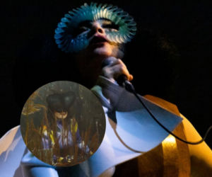 Björk zagrała darmowy set DJ-ski w Polsce w stroju modliszki! Nie wszystko jednak spodobało się fanom