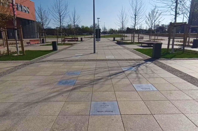 Przed halą Enea Arena powstaje Aleja Szczecińskich Olimpijczyków