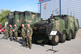 Wóz dowodzenia Kroton na MSPO 2024