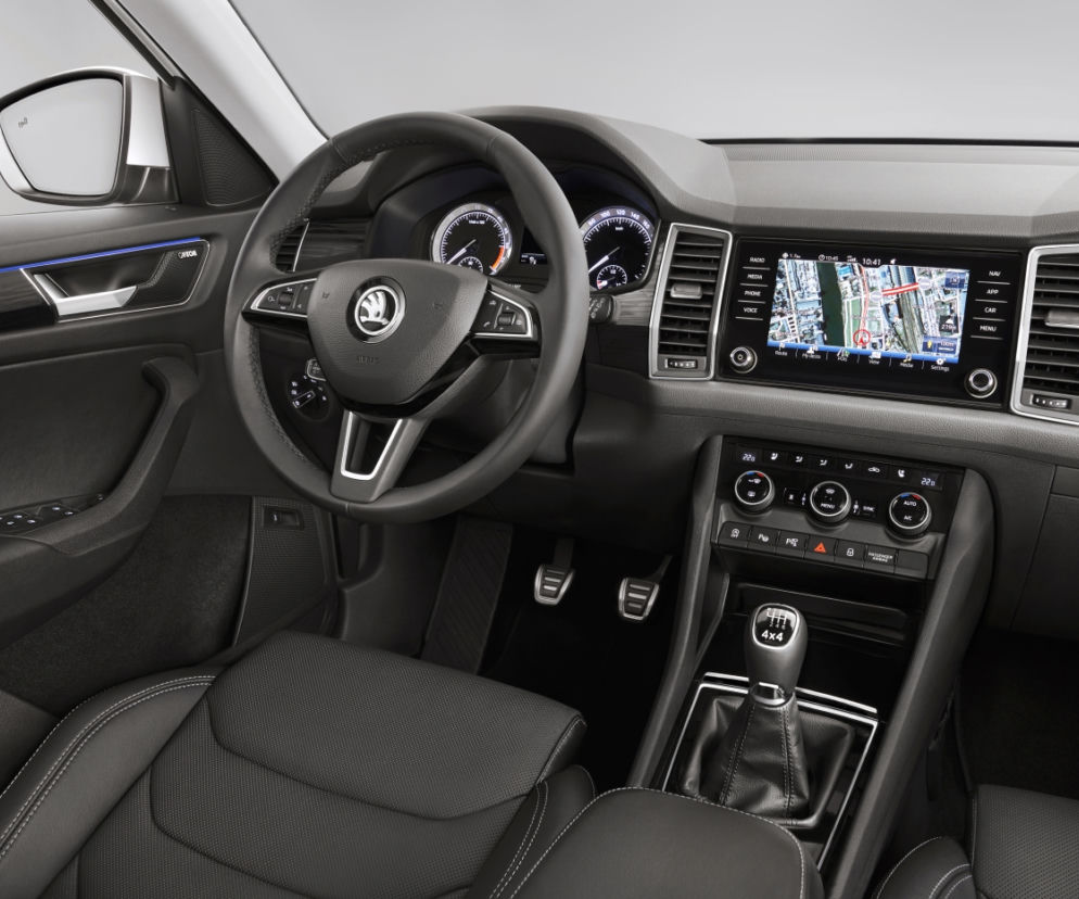 Skoda Kodiaq wnętrze