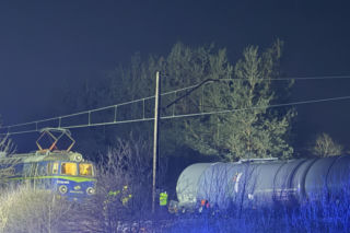 Wypadek kolejowy pod Warszawą