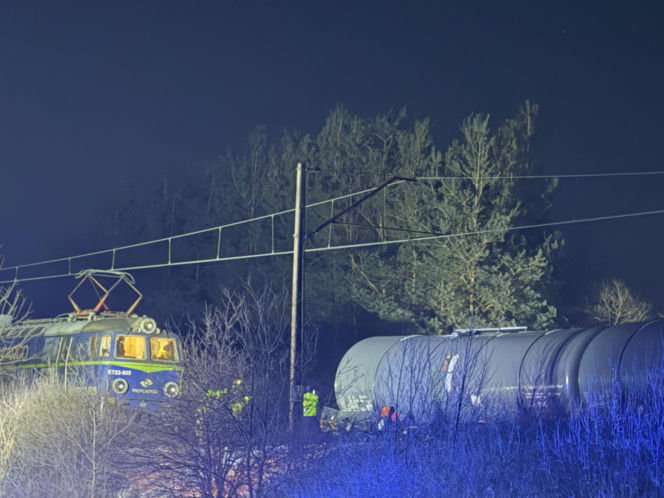 Wypadek kolejowy pod Warszawą