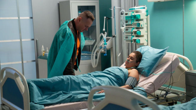 Na dobre i na złe odc. 984. Aleś Zagajewski (Paweł Małaszyński), Iga Kaczorowska (Anna Szymańczyk)