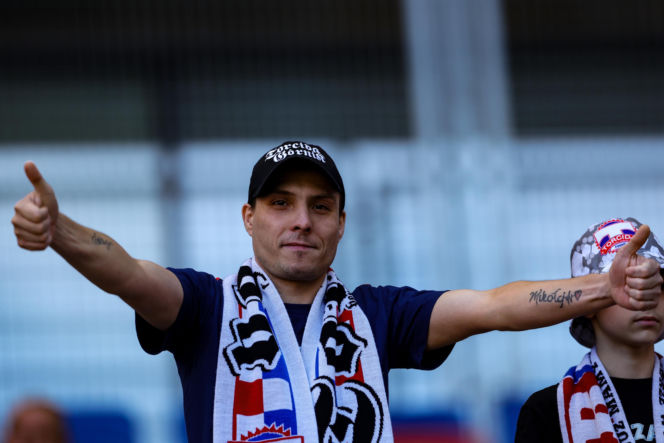 Górnik Zabrze - GKS Katowice: Zdjęcia kibiców i zawodników z meczu 6. kolejki PKO BP Ekstraklasy