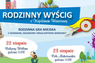 Kapitan Warszawa poszukuje nowych bohaterów! Rodzinne gry miejskie 