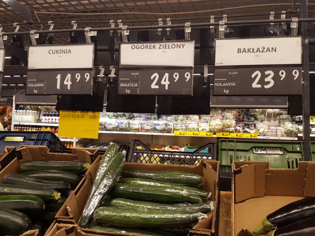Ceny warzyw szokują! Kilogram papryki żółtej w markecie w Lesznie kosztuje 35 złotych