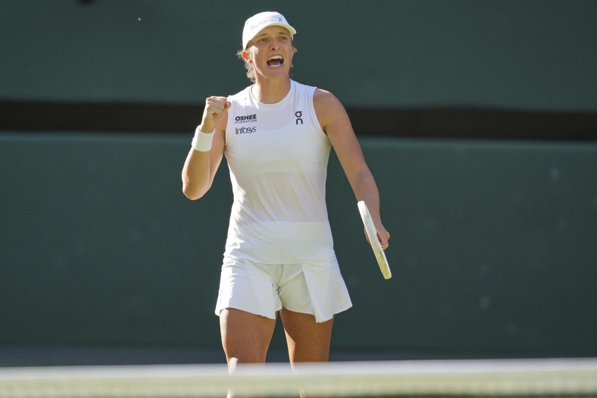 Iga Świątek Wimbledon 2025