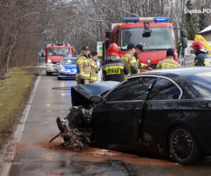 Wypadek w Rybiku. Cztery osoby poszkodowane, w tym dwoje dzieci [ZDJĘCIA]
