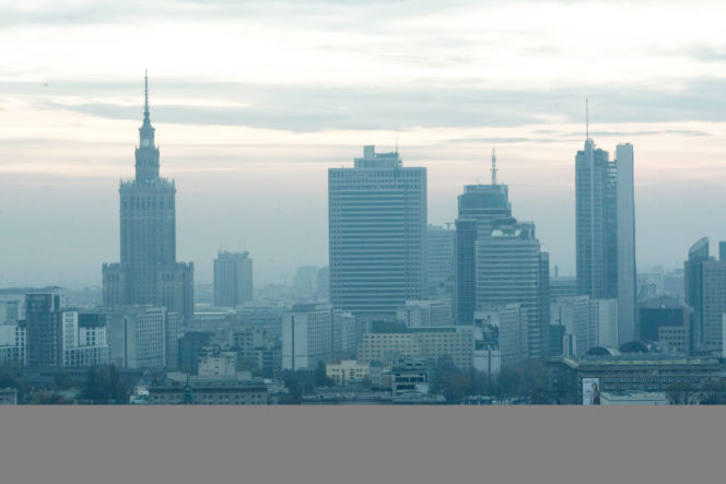 Warszawa, miasto, panorama, pałac kultury
