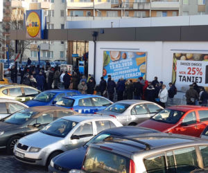 Białystok. Otwarcie nowego Lidla przy ul. Antoniuk Fabryczny