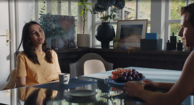 M jak miłość odc. 1906. Paula (Marcelina Kieres), Adam Karski (Patryk Szwichtenberg)