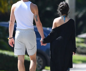 Shawn Mendes i Camila Cabello podczas spaceru po Miami
