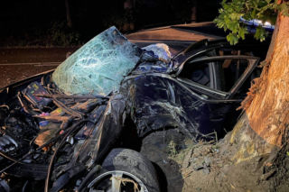 19-latek rozbił passata, bo szpanował przed dziewczynami. Dramat na drodze pod Łosicami [ZDJĘCIA]